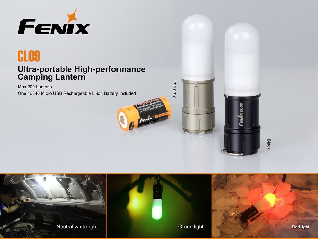Lampe LED CL09 Fenix