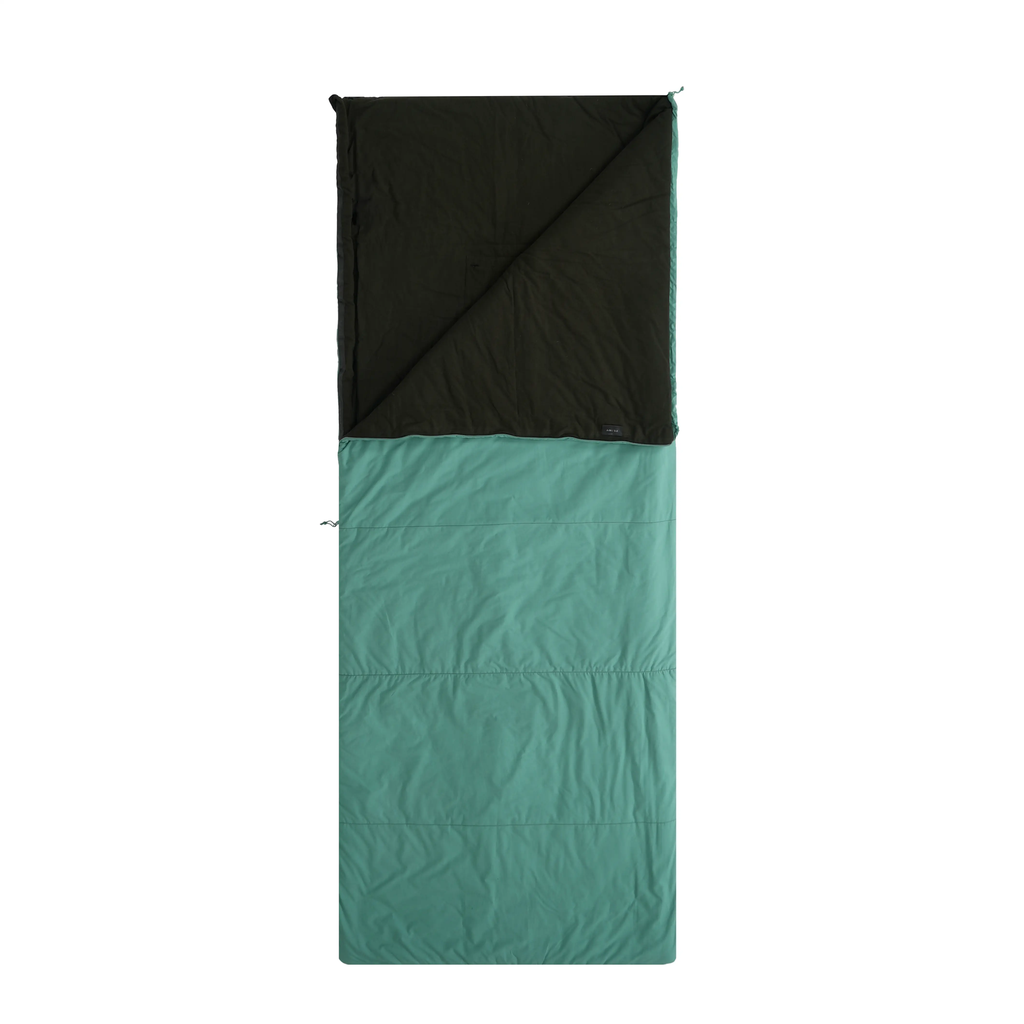 LuxeWool-Sleeping-Bag-Uno-top-open-sage 03-7640277845909.jpg.webp
