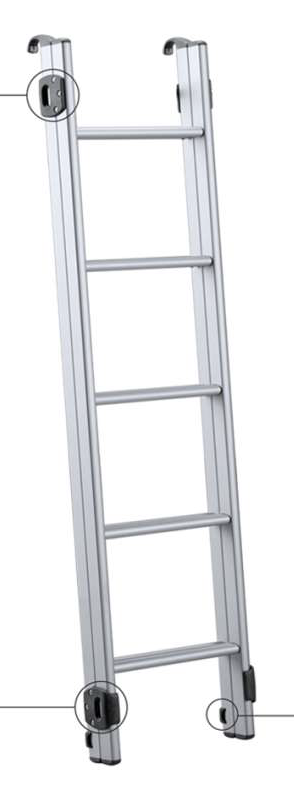 Aluminiumleiter extra lang <240cm AirPass