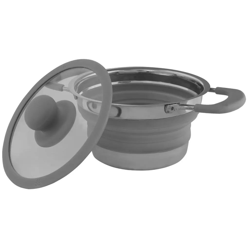 [ETKW5055.0200] Eurotrail-Klappkochtopf mit Deckel S