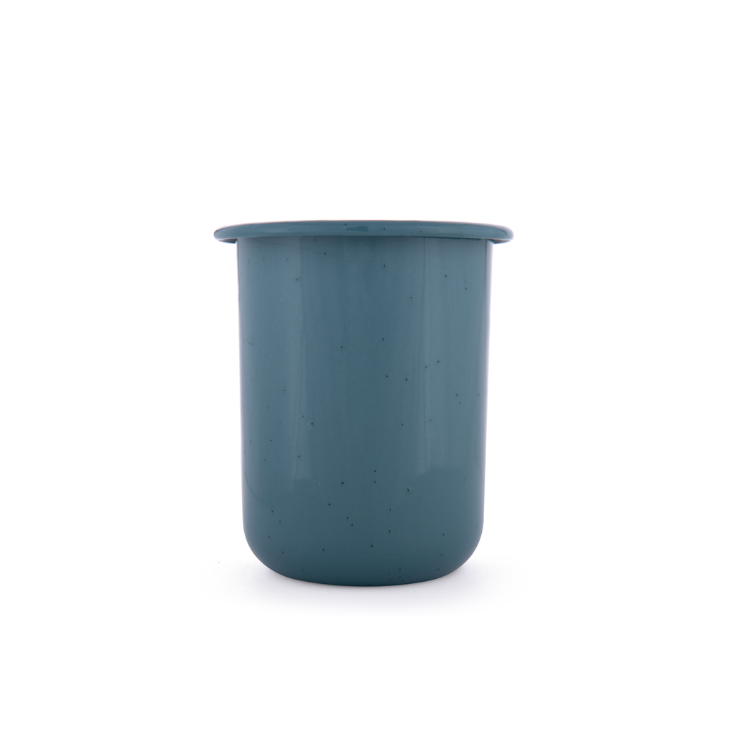 Gobelet Rolled Enamelware smoky blue Barebones