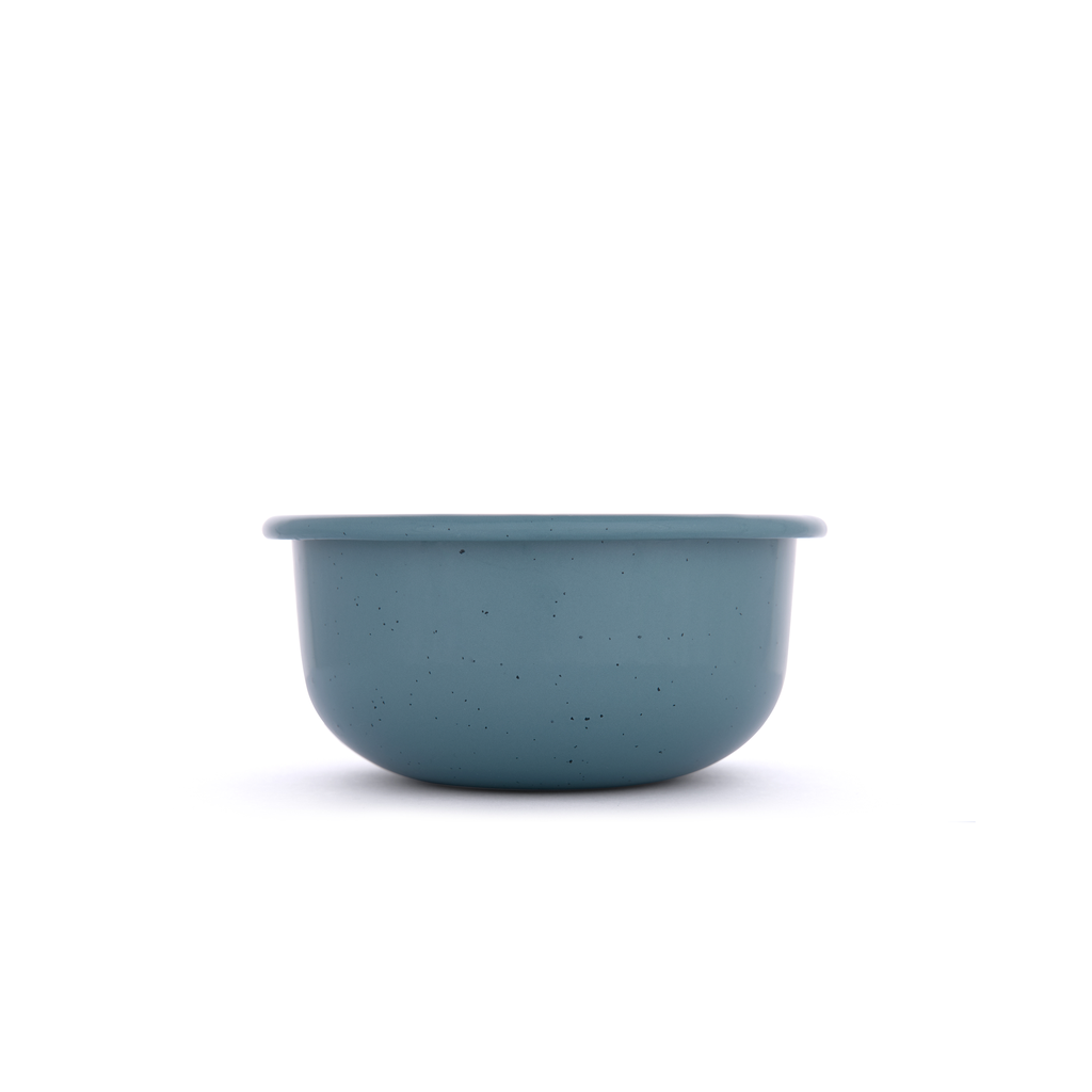 Bol d'appoint Rolled Enamelware smoky blue Barebones