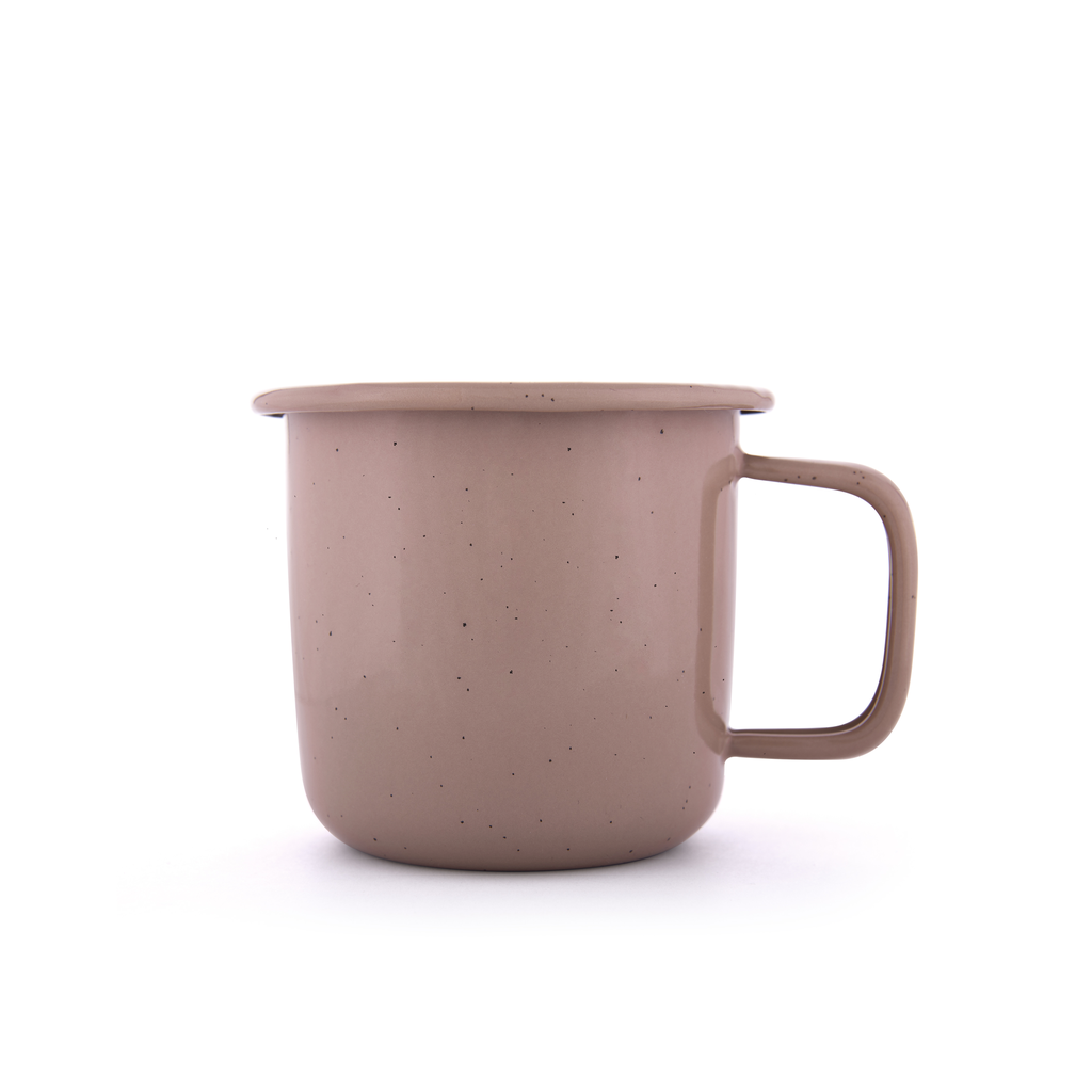 Tasse Rolled Enamelware dusty rose Barebones