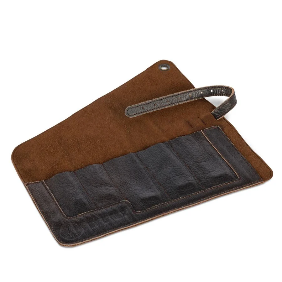[TA-CUTLERY1] Petromax Bestecktasche aus Leder