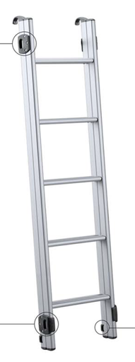 [9925381] Echelle aluminium extra longue <240cm AirPass