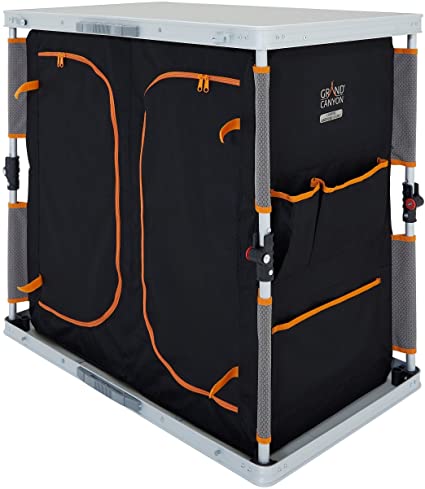 [308028] Armoire de camping pliable, double, Grand Canyon